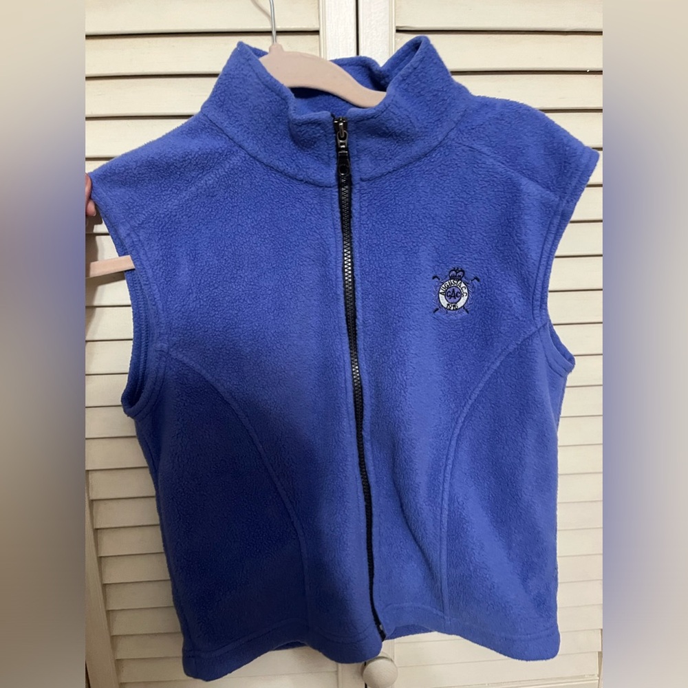 Vintage Augusta Country Club Fleece Vest
